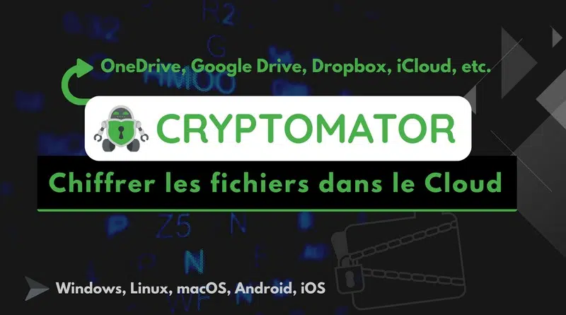 Cryptomator chiffrer fichiers cloud