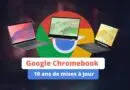 Google Chromebook 10 ans de mises à jour