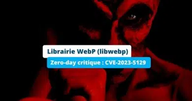 Librairie WebP Zero-day critique CVE-2023-5129