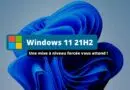 Mise à niveau obligatoire pour Windows 11 21H2