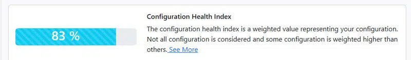 ORCA Configuration Health Index