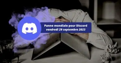 Panne mondiale pour Discord vendredi 29 septembre 2023