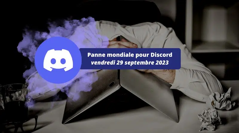 Panne mondiale pour Discord vendredi 29 septembre 2023