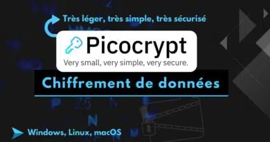 Picocrypt logiciel de chiffrement open source