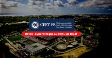 Retex - Cyberattaque au CHRU de Brest CERT-FR
