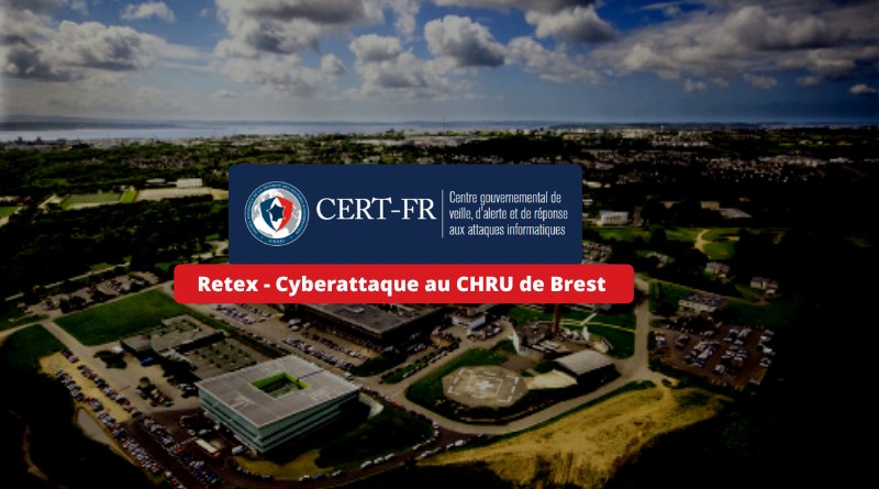 Retex - Cyberattaque au CHRU de Brest CERT-FR