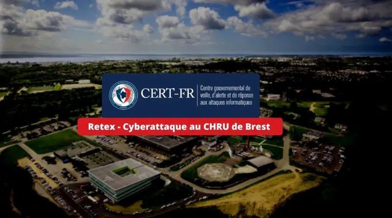 Retex - Cyberattaque au CHRU de Brest CERT-FR