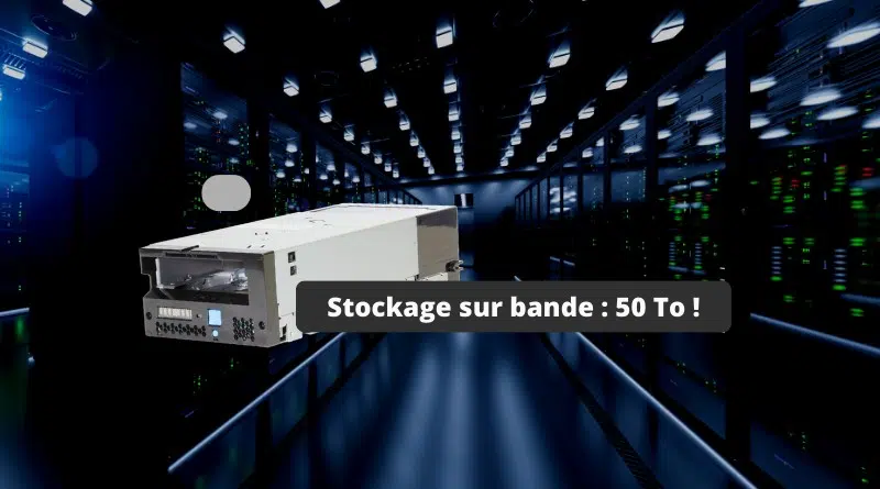 Stockage sur bande cartouche IBM 50 To