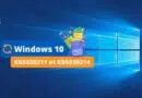 Windows 10 KB5030211 et KB5030214
