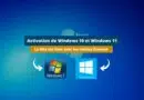 Activation de Windows 10 et Windows 11 avec licence Windows 7 windows 8