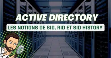 Active directory SID RID