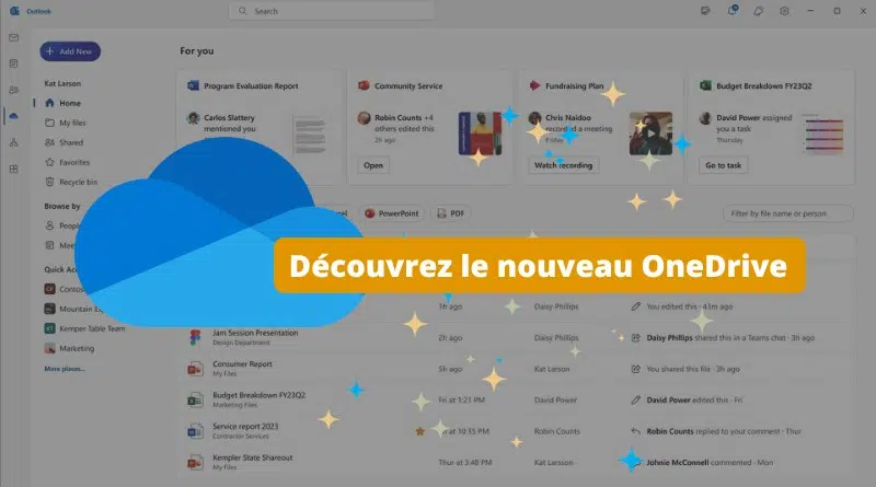 Découvrez le nouveau OneDrive 2023