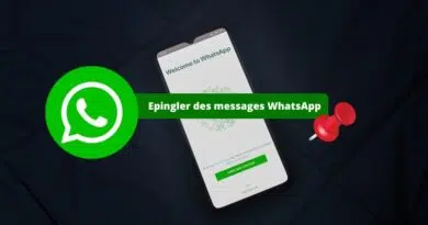 Epingler des messages WhatsApp