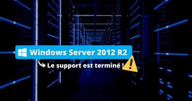 Fin support Windows Server 2012 R2 10 octobre 2023
