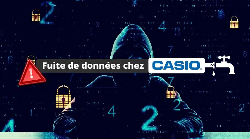 Fuite de données Casio Octobre 2023