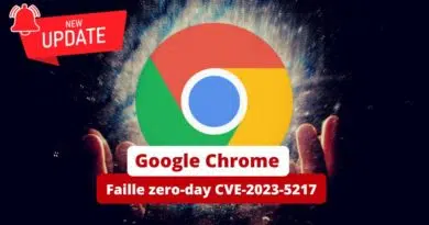 Google Chrome Faille zero-day CVE-2023-5217