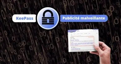 KeePass Publicité malveillante octobre 2023 campagne
