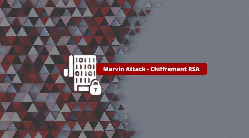 Marvin Attack - Chiffrement RSA