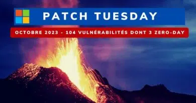 Microsoft Patch Tuesday Octobre 2023