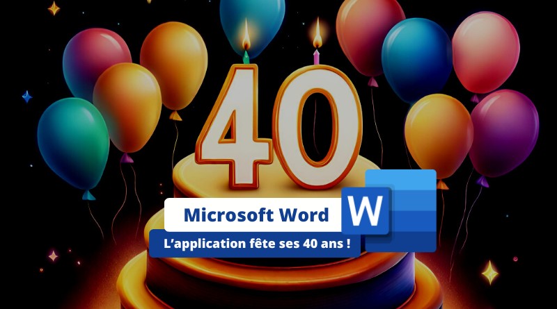 Microsoft Word 40 ans