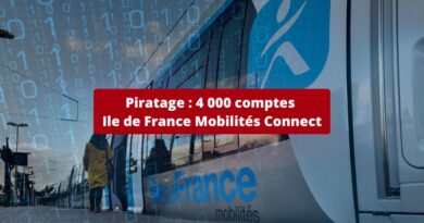 Piratage 4 000 comptes Ile de France Mobilités Connect