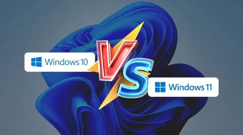 Septembre 2023 Windows 10 vs Windows 11