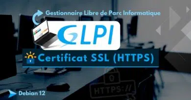 Tuto certificat SSL GLPI Lets Encrypt