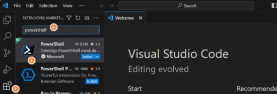 Comment créer un script PowerShell avec Visual Studio Code