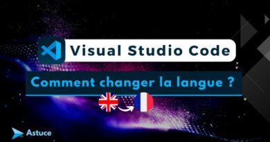 Visual Studio Code - Changer langue français