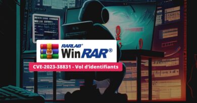 WinRAR CVE-2023-38831 - Vol identifiants