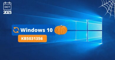 Windows 10 KB5031356 octobre 2023