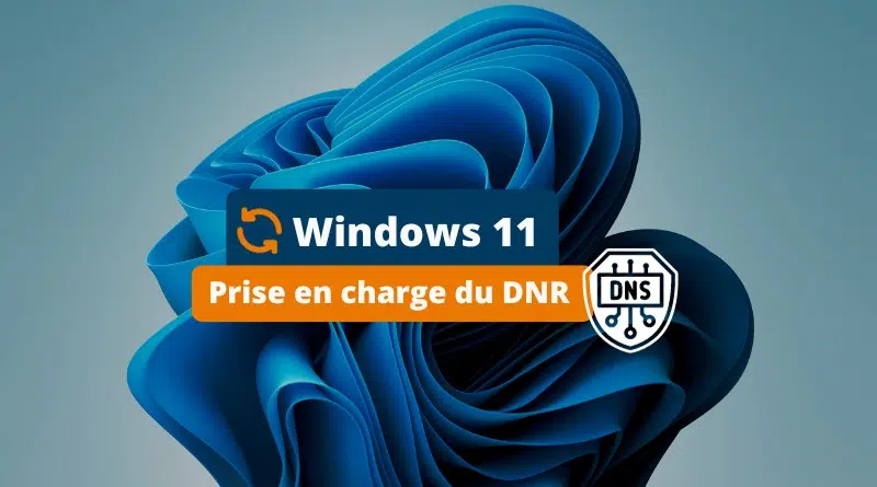 Windows 11 Prise en charge du DNR