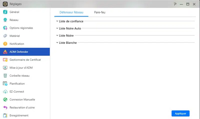 ASUSTOR - Présentation ADM Defender