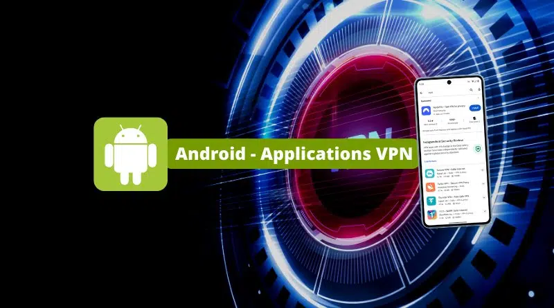 Android - Badges applications VPN