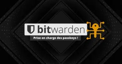 Bitwarden support des passkeys