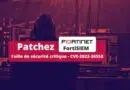 Fortinet FortiSIEM Faille de sécurité critique - CVE-2023-36553