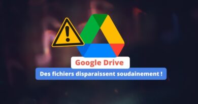 Google Drive des fichiers disparaissent soudainement
