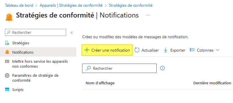 Intune - Compliance - Notifications - 1