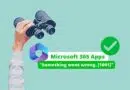 Microsoft 365 Apps - Correctif Something went wrong 1001