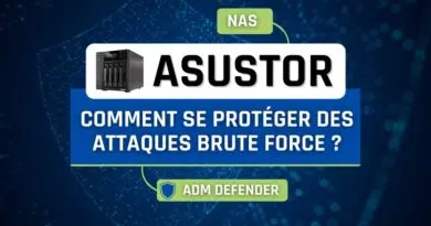 NAS ASUSTOR - Protection attaque brute force tuto