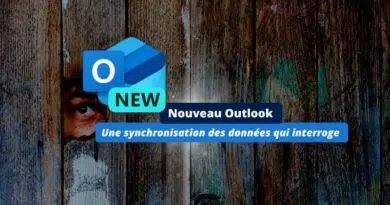 Nouveau Outlook - Synchro e-mails identifiants chez Microsoft