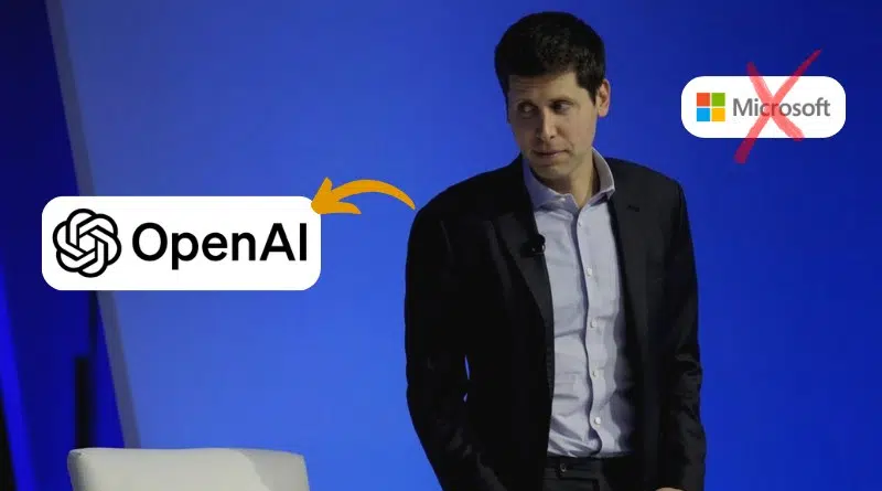 Sam Altman n'ira pas chez Microsoft car il retourne chez OpenAI