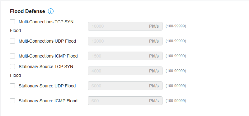 TP-Link Omada - Bloquer attaque DDoS - 1