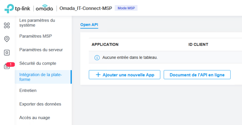 TP-Link Omada - Open API
