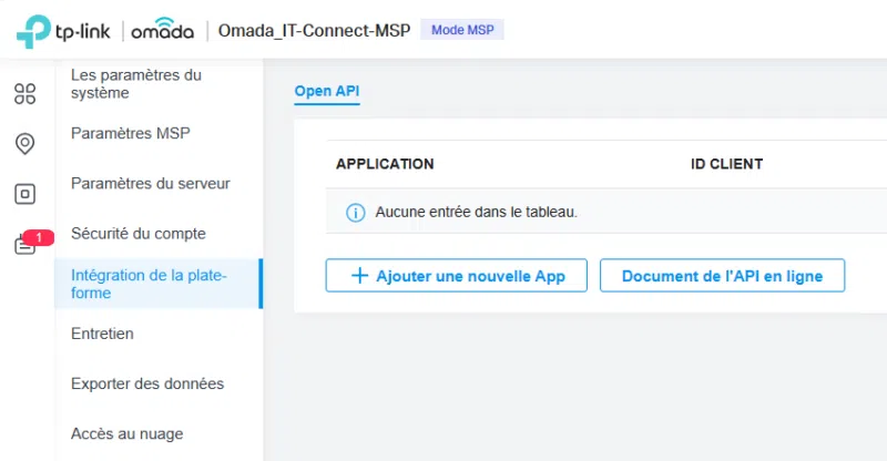 TP-Link Omada - Open API