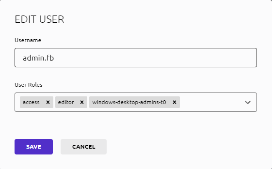 Teleport - Assigner un rôle