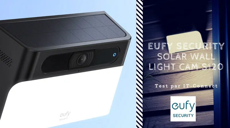 Test Eufy security Solar Wall Light Cam S120