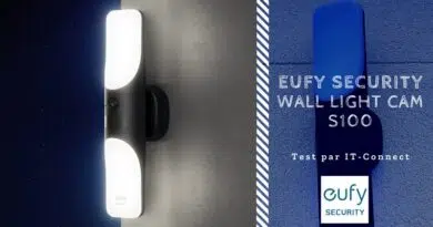 Test Eufy security Wall Light Cam S100