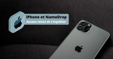 iPhone et NameDrop - Aucune raison de s’inquiéter