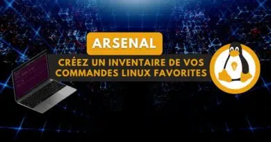 tuto arsenal linux créer inventaire commandes favorites
